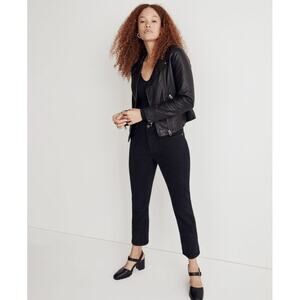 NWOT Madewell The MId-Rise Perfect Vintage Jeans in Clean Black Wash Size 25